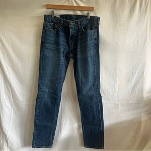 Hollister Blue Straight Jeans Classic Fit